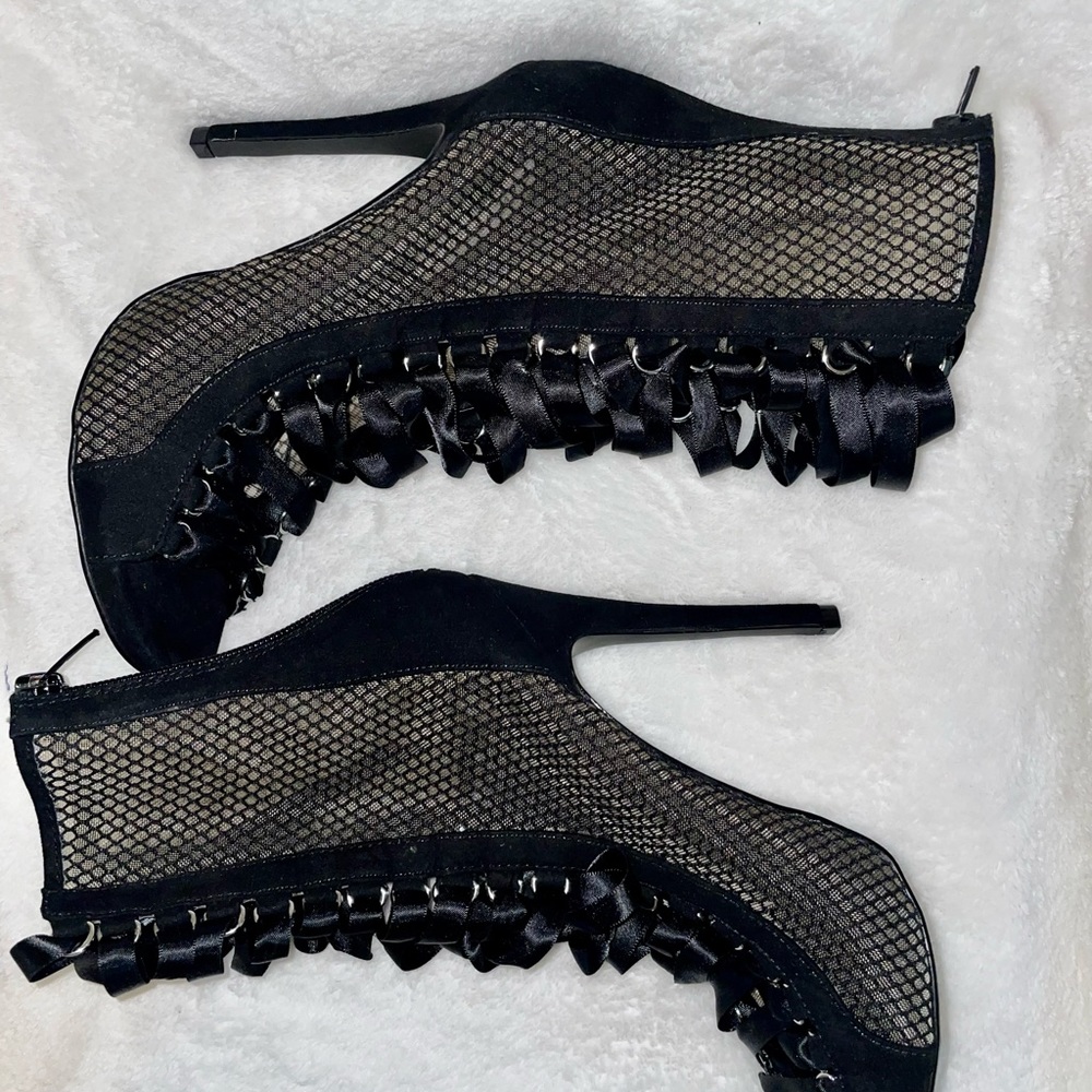 Steve Madden Fuego-Mesh Bootie Size 7 Mesh With B… - image 7